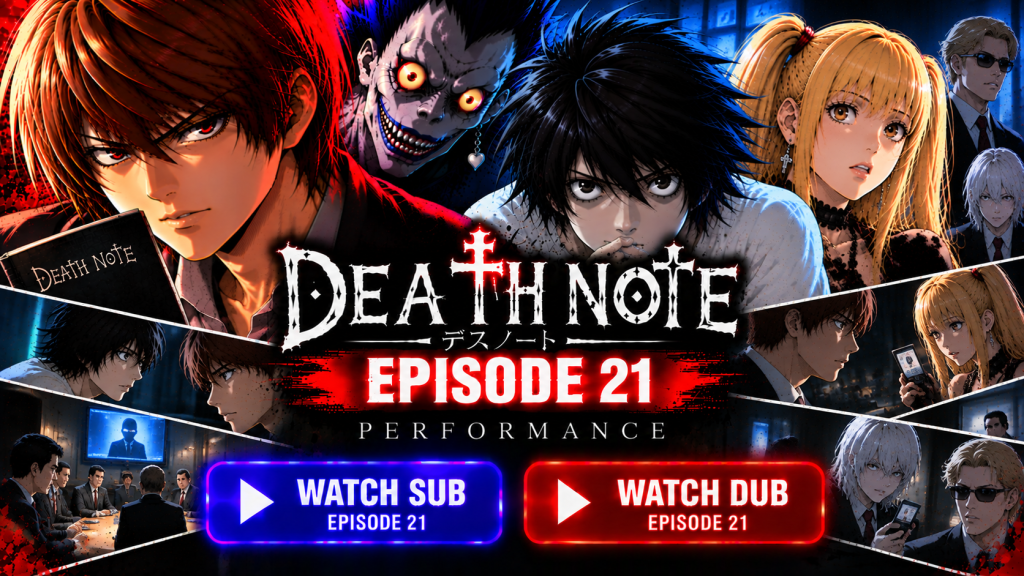 Death Note Episode 21_ Performance