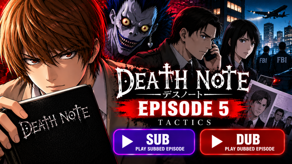 Death Note Episode 5_ Tactics